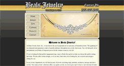 Desktop Screenshot of bealsjewelry.com